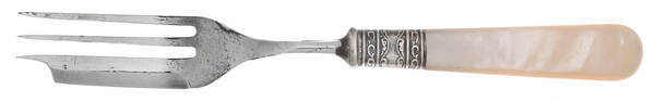 Pearl Handle 2 (Sterling) Pearl Handle Individual Pie Fork