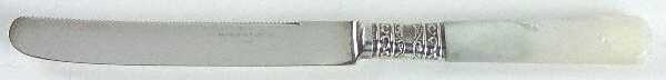 Pearl Handle 2 (Sterling) Individual Pearl Handle Orange Knife