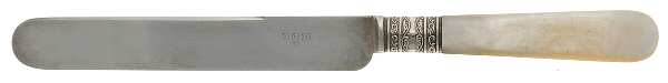 Pearl Handle 2 (Sterling) Knife-Old French/Hollow