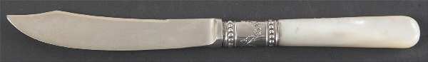 Pearl Handle 3 (Sterling) Pearl Handle Individual Fruit Knife