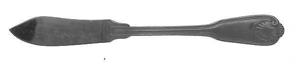 MNF27 (STAINLESS) Flat Handle Master Butter Knife