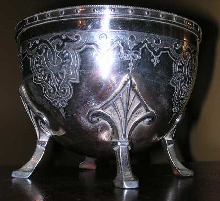 555 (Silverplate, Hollowware) Sugar Bowl No Lid