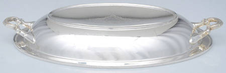 Francis I (Silverplate, Hollowware) 11" Oval Divided Vegetable (Top)
