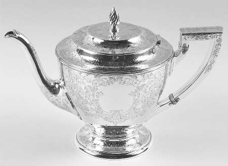 Queen Bess (Sterling, Hollowware) Teapot