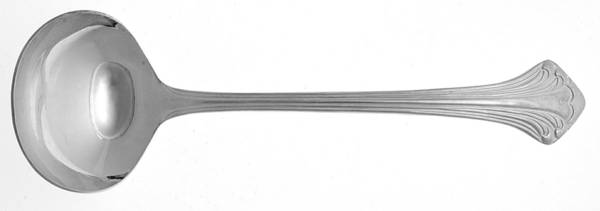 MNF32 (SILVERPLATE) Solid Gravy Ladle