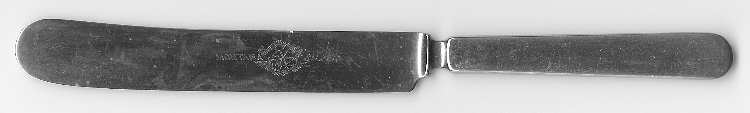 MXX1 (Silverplate) Old French Solid Knife