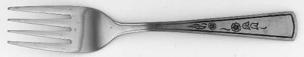 Spring Dew (Stainless) Individual Salad Fork