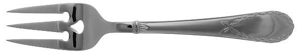 Laurel (Stainless) Large Solid Cold Meat Serving Fork