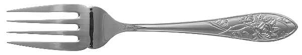 Roselle (Stainless) Large Solid Cold Meat Serving Fork