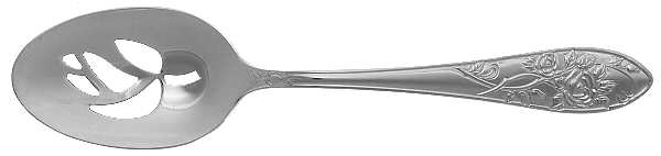 Roselle (Stainless) Pierced Tablespoon (Serving Spoon)