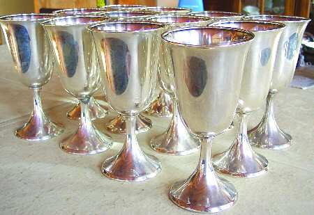 Sterling Hollowware Water Goblet