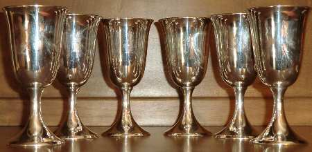 Sterling Hollowware Water Goblet