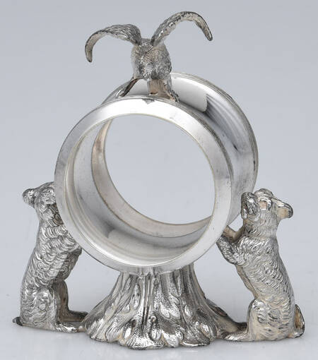 Figural Napkin Rings (Silverplate) Figural Napkin Ring