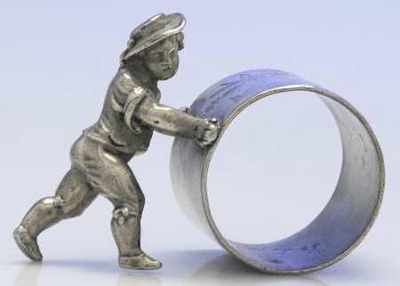 Figural Napkin Rings (Silverplate) Figural Napkin Ring
