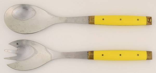 MRS3 (Stainless) 2 Pc Salad Set with Stainless Bowl