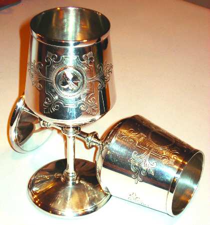 1501 (Silverplate, Hollowware) Water Goblet