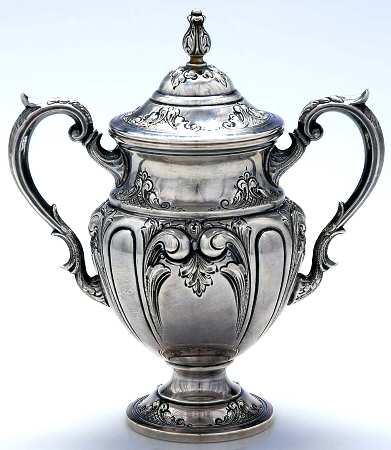Victoria (Sterling, Hollowware) Sugar Bowl & Lid