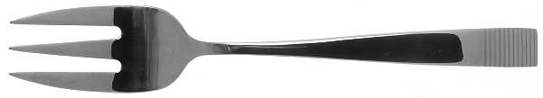 Cheers (Stainless) Medium Solid Cold Meat Serving Fork