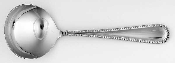 Floral Elegance Platinum (Stnl) Solid Gravy Ladle