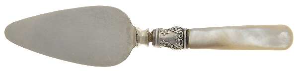 Pearl Handle 6 (Sterling) Pearl Handle Cheese Server
