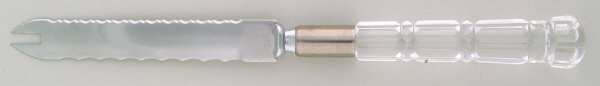 MGE1 (Stainless) Utility Serving Knife with Stainless Blade