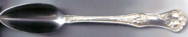 Silver Three (Silverplate) Fruit/Orange Spoon
