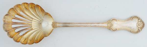 Mxm2 (Silverplate) Pierced Solid Serving Spoon