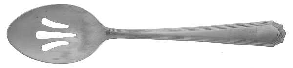 Magnolia (Stainless) Pierced Tablespoon (Serving Spoon)