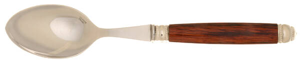 Recamier-Dark Teak (Stainless) Place/Oval Soup Spoon