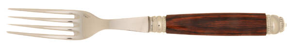 Recamier-Dark Teak (Stainless) Fork