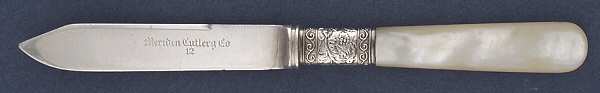 Pearl Handle 7 (Silverplate) Pearl Handle Individual Fruit Knife