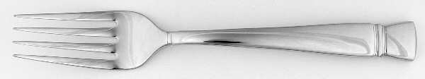 Roccer (Stainless) Medium Solid Cold Meat Serving Fork