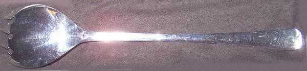 MJD3 (Silverplate) Solid Salad Serving Fork