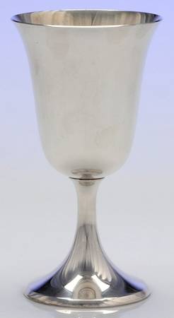 63 (Sterling, Hollowware) Water Goblet