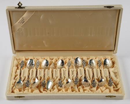 408 (Sterling) (Set of 12) Demitasse Spoon with Case
