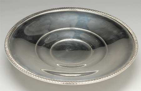 1529 (Sterling, Hollowware) Sterling Footed Cake Plate