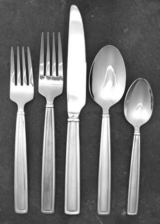 Dolcina-Frost (Stainless) 5 Piece Place Setting