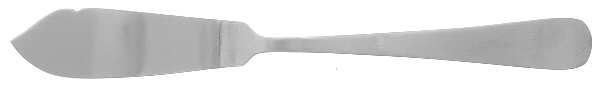 Tanner-Satin (Stainless) Flat Handle Master Butter Knife