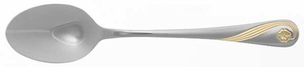 M4S2 (Stainless, Gold Acct, 18-0) Five O'Clock Teaspoon