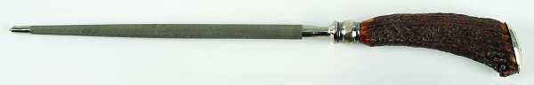 MCU8 (Sterling) Large Roast Steel Rod Knife Sharpener
