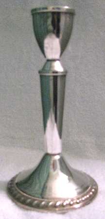 Sterling Hollowware Weighted Candlestick