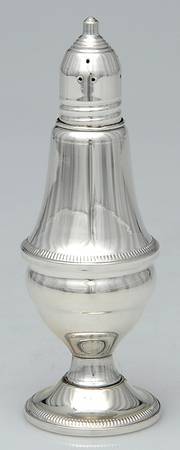 Sterling Hollowware Weighted Salt Shaker