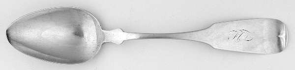 Coin Silver Flatware Tablespoon (Serving Spoon)