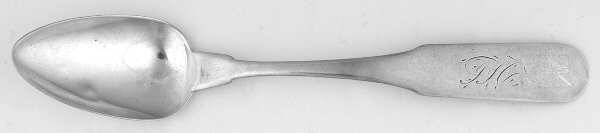 Coin Silver Flatware Teaspoon by Murdock and Andrews