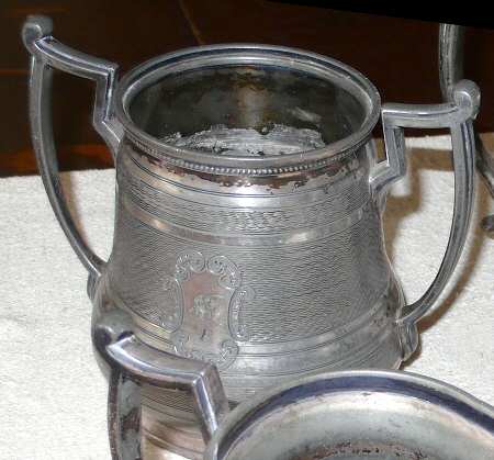 615 (Silverplate, Hollowware) Sugar Bowl No Lid