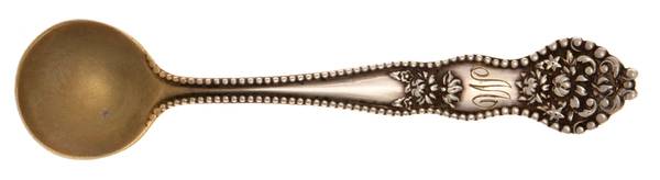 Adolphus (Sterling, 1904, No Monograms) Individual Salt Spoon