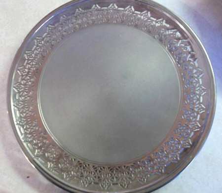 Silverplate Hollowware Silverplate Platter