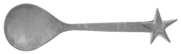 Aluminum Flatware Solid Salad Serving Spoon