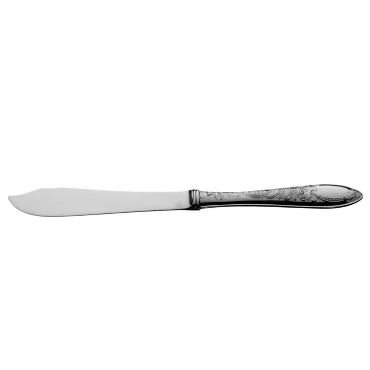 Dragon (Sterling) Individual Hollow Handle Fish Knife-Sterling Blade