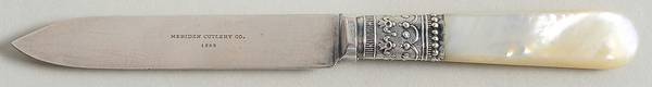Pearl Handle 8 (Silverplate) Pearl Handle Individual Fruit Knife